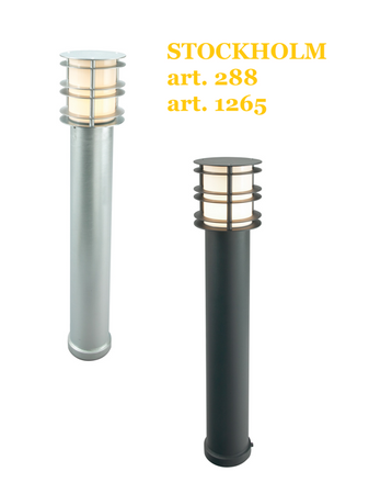 lampa zewnętrzna, słupek Norlys Stockholm 298
