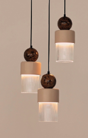 Lampa wewnętrzna, wisząca Aromas Glamm