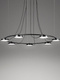 Lampa wewnętrzna, wisząca Estiluz Aro T-3543-W