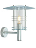 Lampa zewnętrzna, elewacyjna Stockholm 280, ocynk, czarny, biały