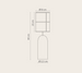Robin Rania Table, Naturalny Beton