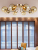 Lampa wewnętrzna, sufitowa Famlight Bacan ceiling, miedź/mosiądz
