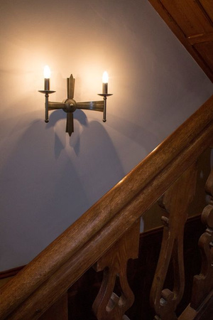 Lampa wewnętrzna, ścienna Elstead Cromwell CW2 OLD BRZ