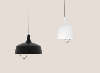 Robin, Aura Biały mat 45 cm