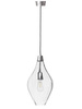 Lampa wewnętrzna, wisząca Famlight Savaii optic transparent, miedź/mosiądz