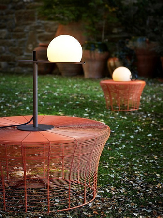 Lampa zewnętrzna, stojąca Estiluz Circ M-3728X 26BLK