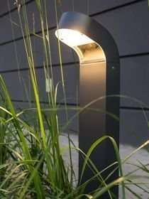 Lampa zewnętrzna, słupek Norlys Molde 1901, aluminium