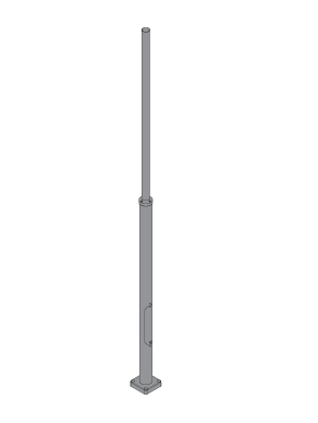Zestaw Norlys art. 3006: słup art. 3005 + art. 7661