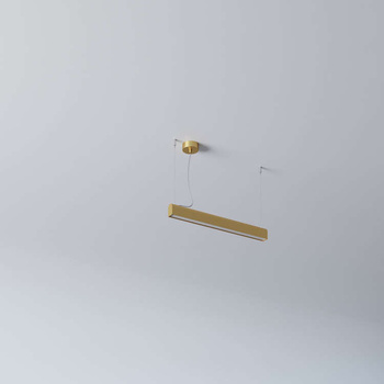 Lampa wewnętrzna, wisząca Cleoni Avar 570 złota