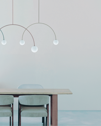 Lampa wewnętrzna, wisząca Robin Riga 50 cm