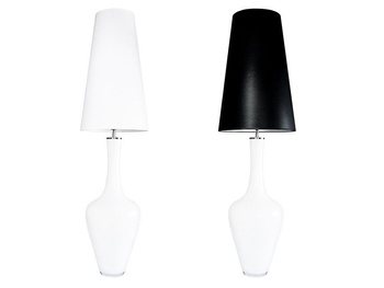 Lampa wewnętrzna, stojąca Famlight Panay Opal Black
