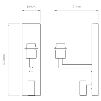 Lampa wewnętrzna, ścienna Astro Telegraph Reader LED