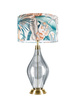 Lampa wewnętrzna, stojąca Famlight Savaii Gray