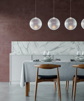 Lampa wewnętrzna, LODES RANDOM SOLO, zwieszana, fi 28cm, crystal, 3000K, Outlet