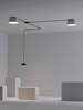 Lampa wewnętrzna, sufitowa Vibia Tube 6105