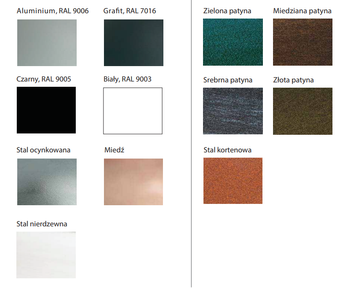 Lampa zewnętrzna, elewacyjna Bolonia 361, biały