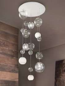 Lampa wewnętrzna, wisząca Vistosi Oto R55
