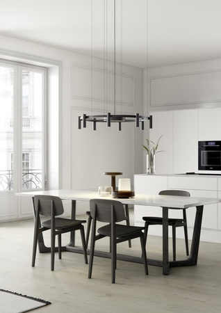 Lampa wewnętrzna, wisząca Estiluz Laverd T-3805 61S GLD