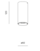LAMPA NATYNKOWA AQFORM PET MIDI 12 LED 46962-M930-WB-00-12