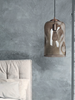 Lampa wewnętrzna, wisząca Famlight Ruu Lister Grey, stal nierdzewna