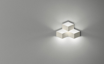 Lampa wewnętrzna, ścienna Vibia Fold Surface 