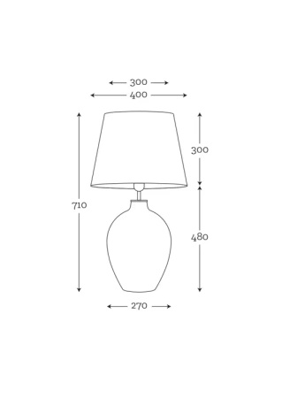 Lampa wewnętrzna, stojąca Famlight Luzon Pearl