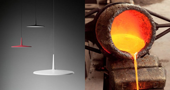Lampa wewnętrzna, wisząca Vibia SKAN 0270