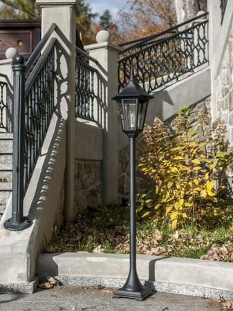 Lampa zewnętrzna, słupek Norlys Modena 304, biały