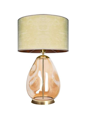 Lampa wewnętrzna, stojąca Famlight Storm L Lister Amber