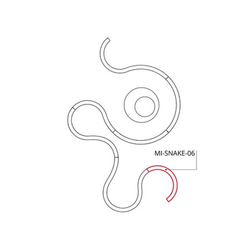 Oprawa LED KLUŚ MI-SNAKE-06