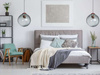Lampa wewnętrzna, wisząca Famlight Arran optic gray, mosiądz/miedź