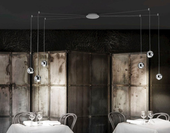 Lampa wewnętrzna, wisząca Lodes Spider