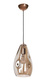 Lampa wewnętrzna, wisząca Famlight Storm S lister grey, miedź/mosiądz