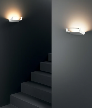 Lampa wewnętrzna, LODES AILE, ścienna, k. czarny, 3000K, Outlet