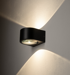 Nowodvorski Nel LED II kinkiet zewnętrzny czarny