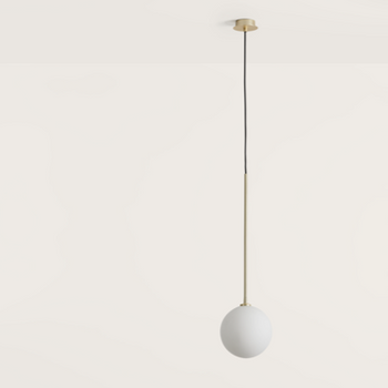 Lampa wewnętrzna, wisząca Aromas Ball, mosiądz