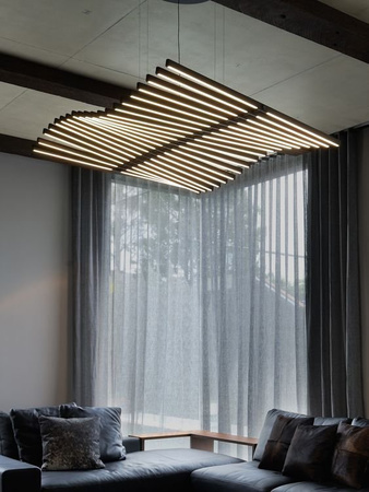 Lampa wewnętrzna, wisząca Vibia Rhythm horizontal 2120