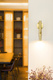 Lampa wewnętrzna, ścienna Estiluz Flow A-3730 61S GLD