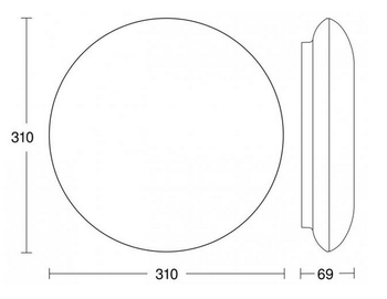 Oprawa LED 10W Steinel DL Vario, Steinel, ST035440