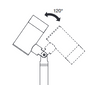 Lampa zewnętrzna, wbijana w ziemię ENDURA CLASSIC GARDEN SPOTSPIKE, LEDVANCE, 4058075763548.