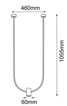 Lampa wisząca No.C – Platynowa, ekspozycja