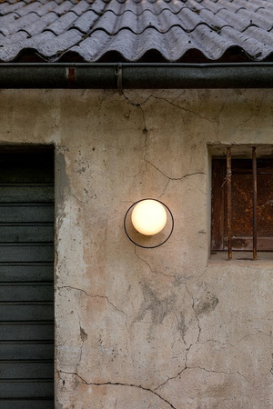 Lampa zewnętrzna, elewacyjna Estiluz Circ A-3722X 26BLK