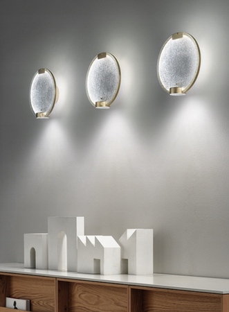 KINKIET HORO MASIERO ZŁOTY, SPECTRUM GRAY LED 14,4W