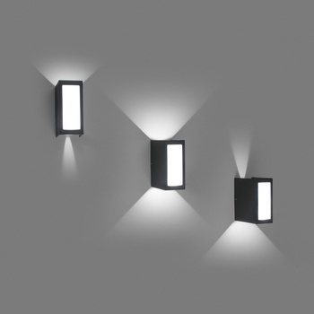 LAMPA ZEWNĘTRZNA FARO LOG DARK GREY 70264