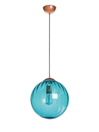 Lampa wewnętrzna, wisząca Famlight Arran opric baltic green, stal nierdzewna