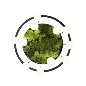 Lampa wewnętrzna, wisząca Estiluz Circ R30.1SPA1MP 61S GLD