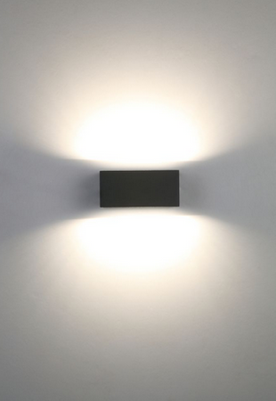 Lampa zewnętrzna, elewacyjna GEMINI Wall Up & Down, LUTEC, 5189113118