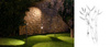 Lampa zewnętrzna, stojąca Vibia Bamboo 4805