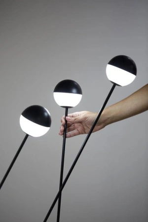 LAMPA WEWNĘTRZNA, PODŁOGOWA ESTILUZ ALFI P-3748 CZARNA, 037482670