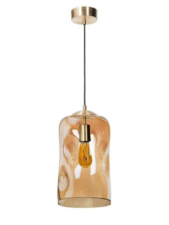 Lampa wewnętrzna, wisząca Famlight Ruu Lister Amber, stal nierdzewna